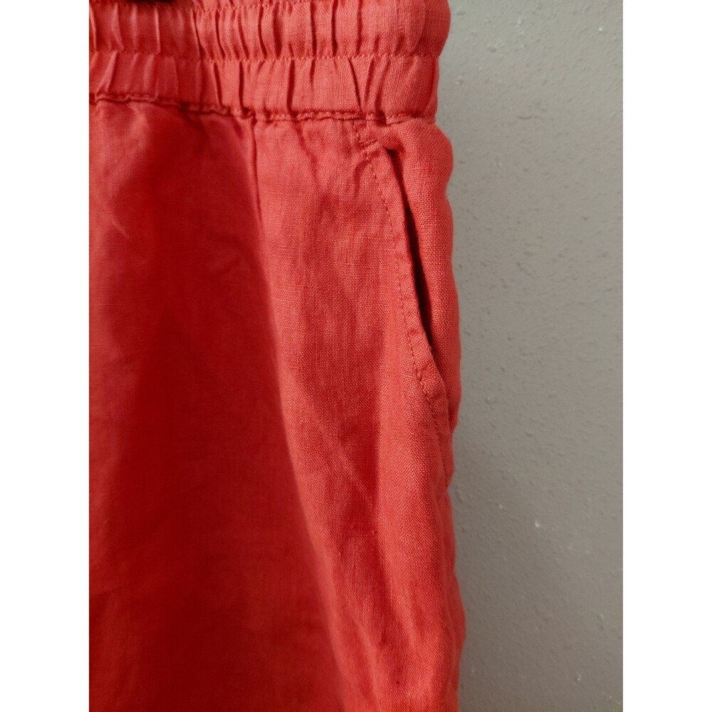 St. Tropez West 100% Linen Knee Length Skirt Size XL - Picture 4 of 9